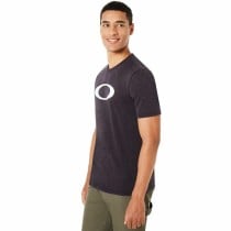 Herren Kurzarm-T-Shirt Oakley O-Bold Ellipse Grau