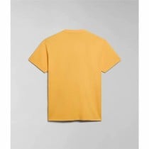 Men’s Short Sleeve T-Shirt Napapijri S-Faber Golden