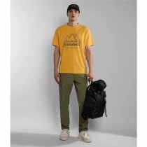 Men’s Short Sleeve T-Shirt Napapijri S-Faber Golden