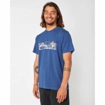 Men’s Short Sleeve T-Shirt Rip Curl Paradise Land Blue