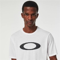 Herren Kurzarm-T-Shirt Oakley O-Bold Ellipse Weiß