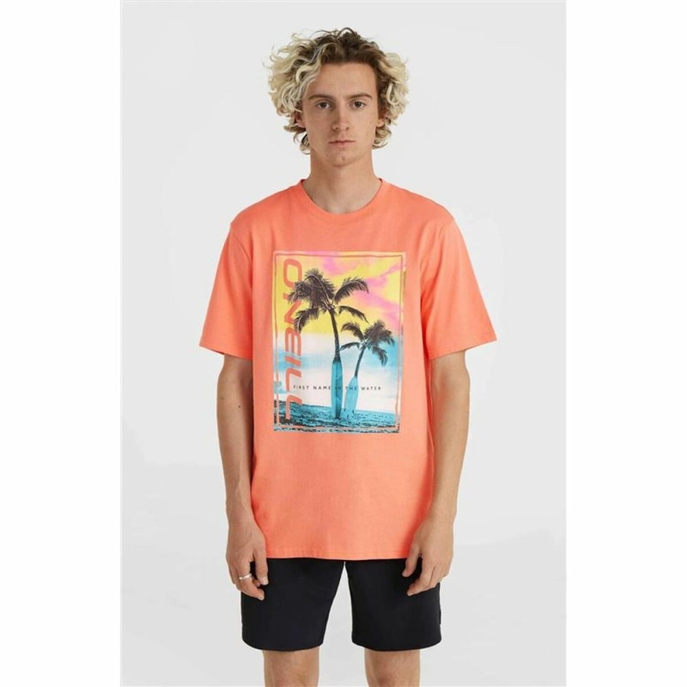 T-shirt à manches courtes homme O'Neill Jack Neon Living Orange