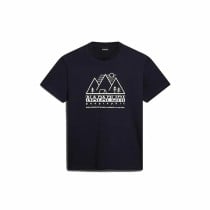 T-shirt à manches courtes homme Napapijri S-Faber Noir