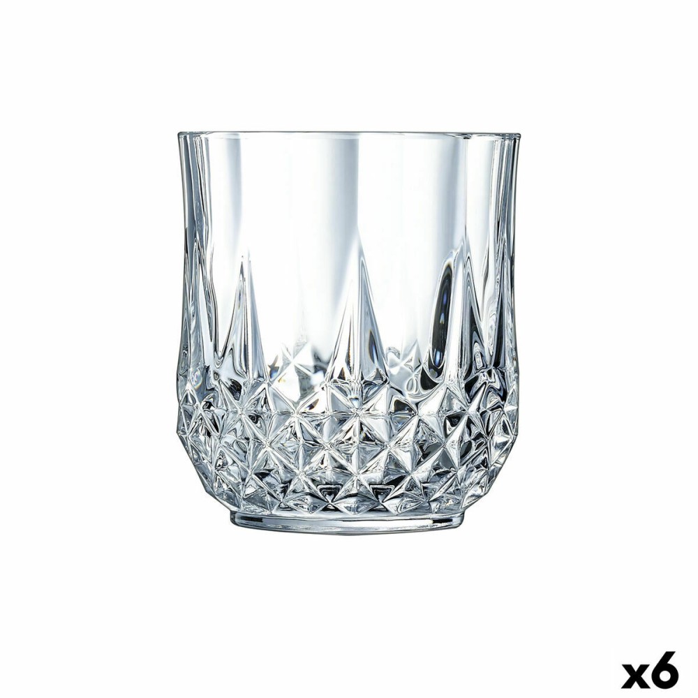 Verre Cristal d’Arques Paris Longchamp Transparent verre (320 ml) (Pack 6x)