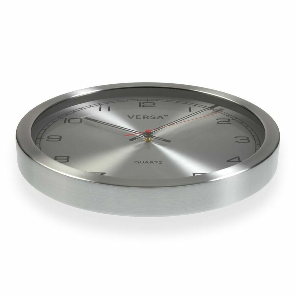 Wall Clock Versa Aluminium (4,1 x 35 x 35 cm)