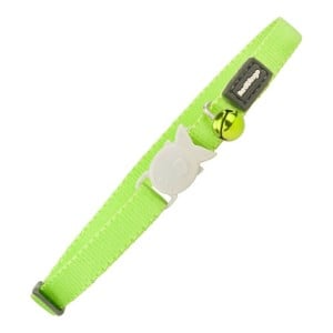 Collier pour chat Red Dingo 20-32 cm Citron