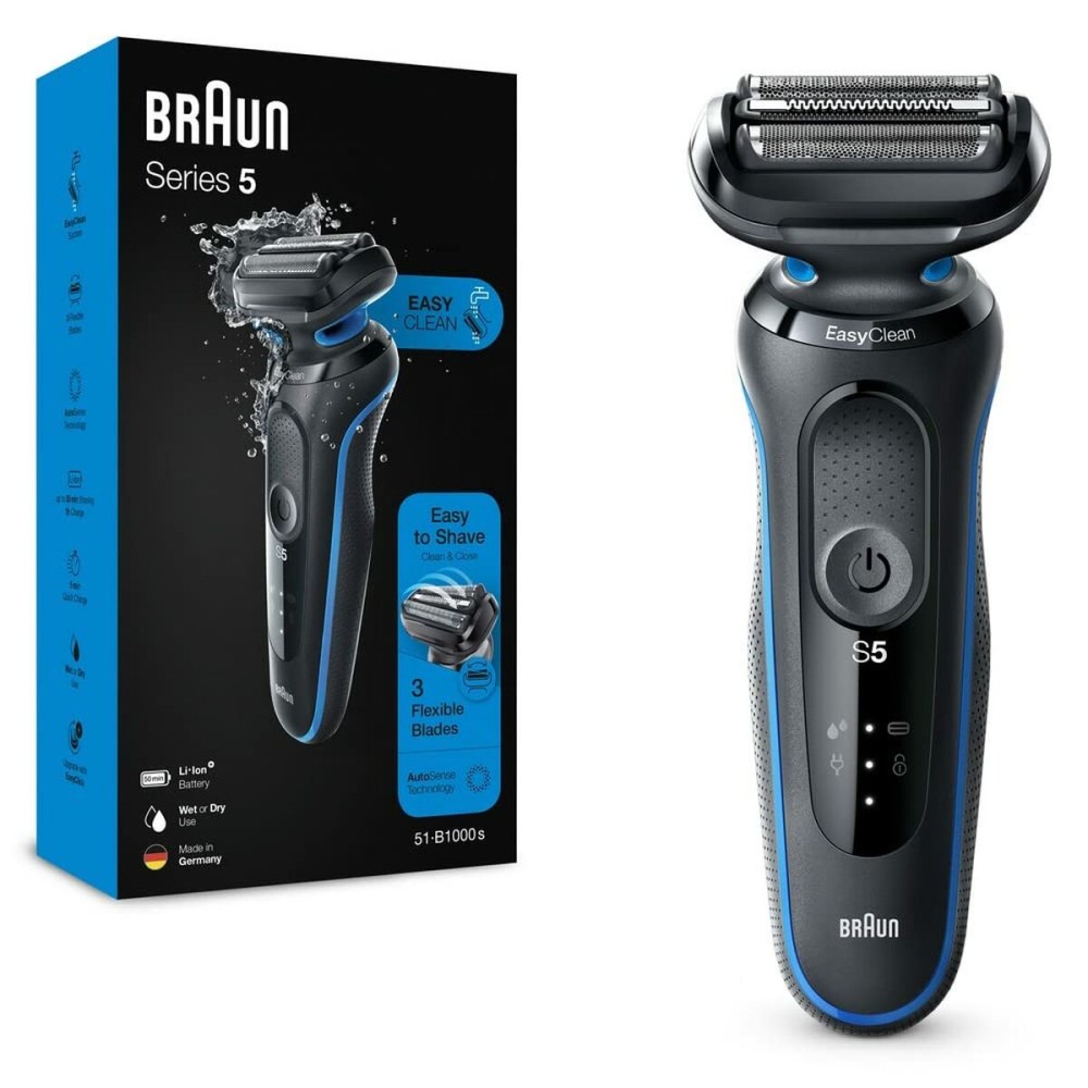 Electric razor Braun 5 51-B1000s Blue