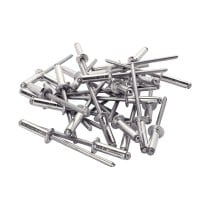 Rivets Rapid 5000383 Mèche Ø 3,2 x 8 mm Aluminium (50 Unités)