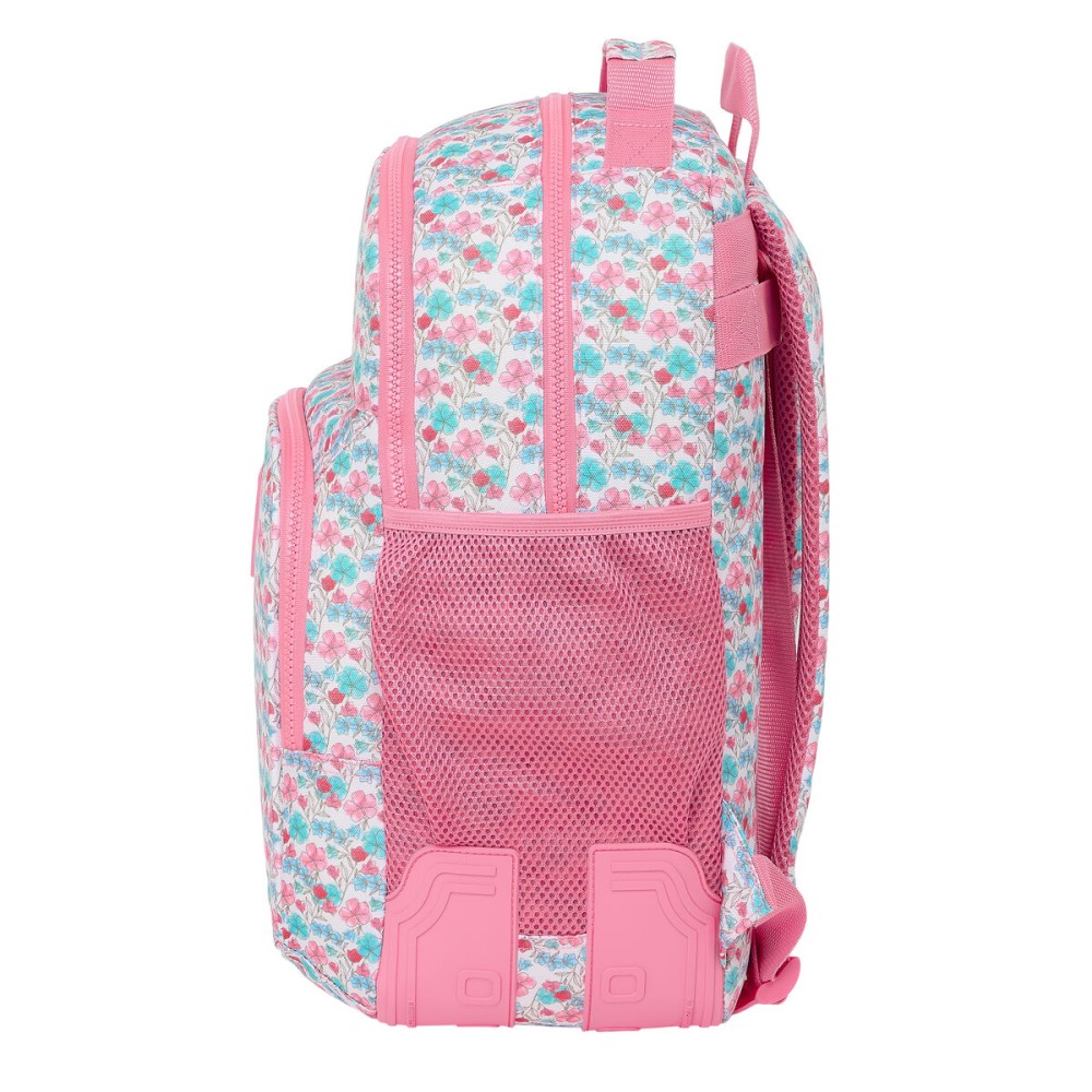 Cartable Moos Flores Multicouleur 32 x 42 x 15 cm