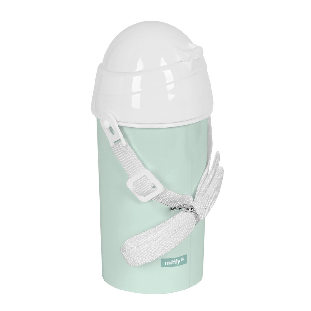 Bouteille avec Couvercle et Paille Miffy Menta Menthe PVC 500 ml