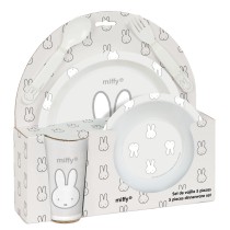 Kinder Geschirrset Miffy Niebla (5 Stücke)