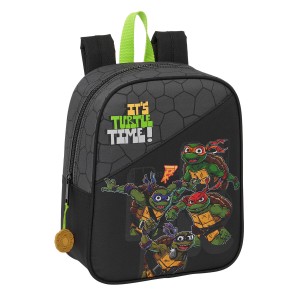 Cartable Teenage Mutant Ninja Turtles Noir Gris 22 x 27 x 10 cm