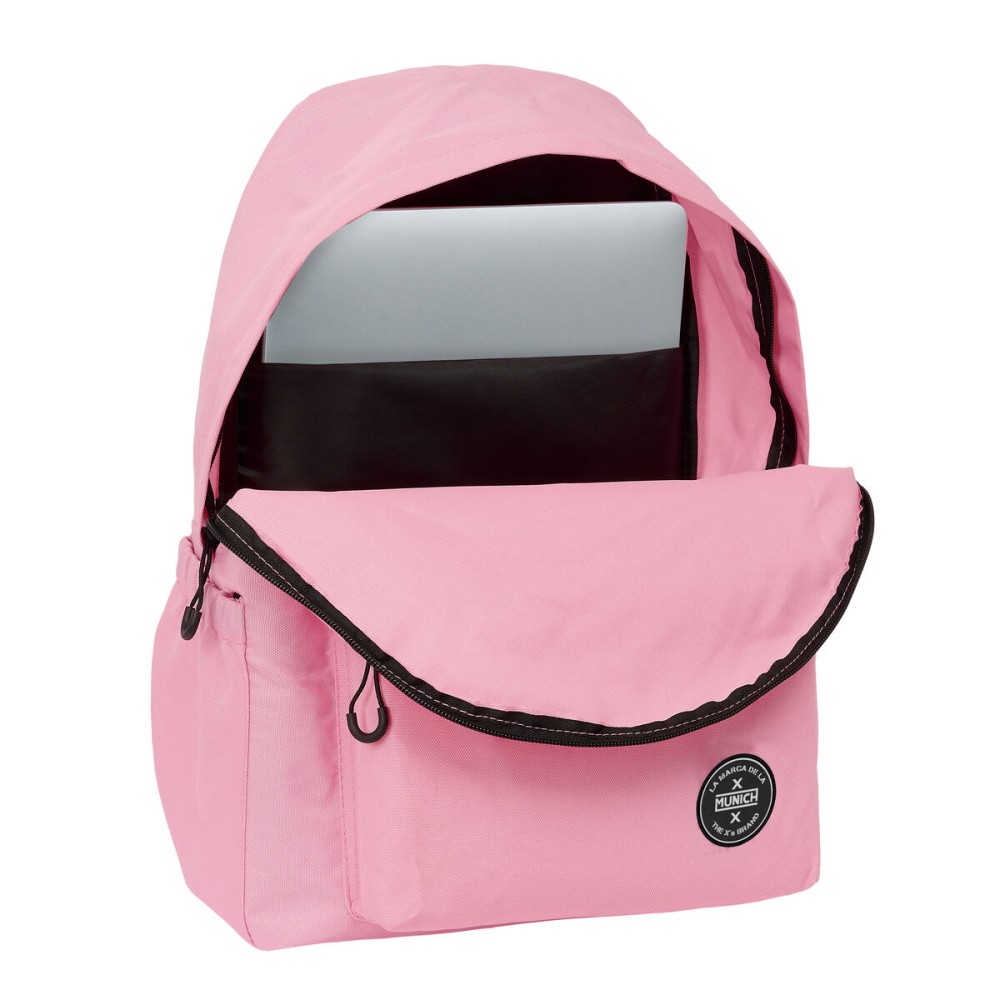 Laptop Backpack Munich Pink Pink 31 x 43 x 13 cm