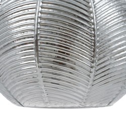 Deckenlampe 20 x 20 x 15,5 cm Kristall Silber Eisen Ø 20 cm