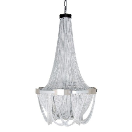 Ceiling Light 50 x 50 x 90 cm Metal Silver