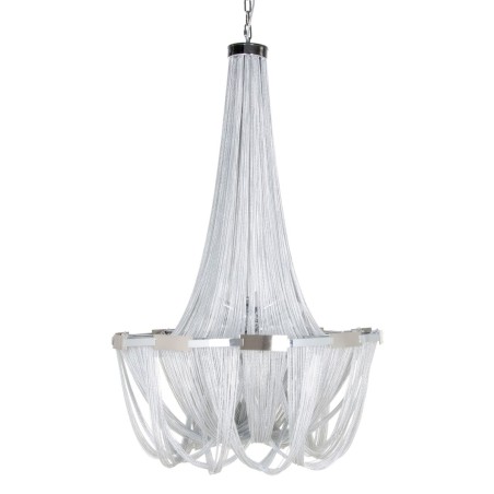 Deckenlampe 80 x 80 x 120 cm Metall Silber