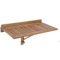 Table pliante pour balcon Nina Nina Marron Bois d'acacia 80 x 47 x 45 cm