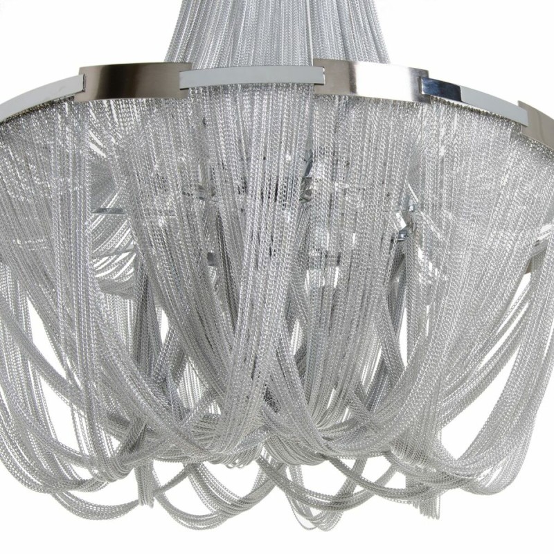 Deckenlampe 80 x 80 x 120 cm Metall Silber