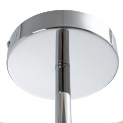 Ceiling Light 31 x 31 x 40 cm Metal Silver