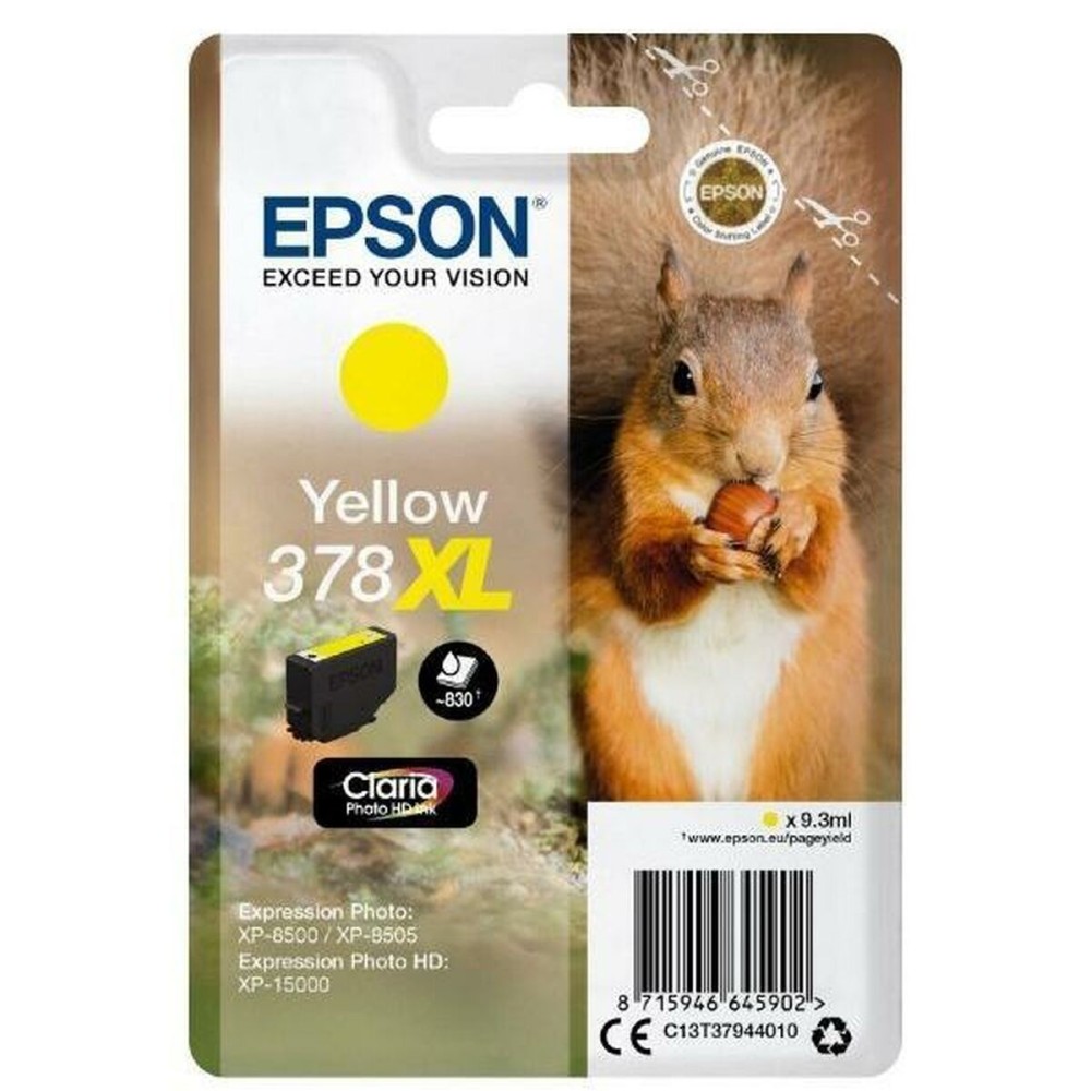 Original Tintenpatrone Epson 378XL 9,3 ml Gelb