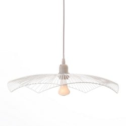 Ceiling Light Metal White 46 x 46 cm