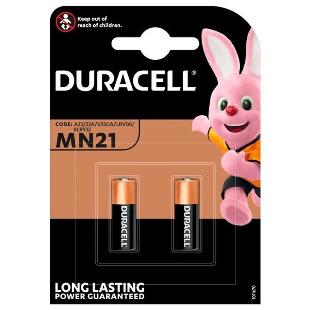 Piles Alcalines DURACELL 12 V MN21 (10 Unités)