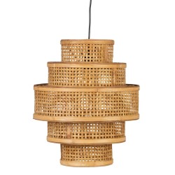 Suspension Naturel Bambou 41 x 41 x 48 cm