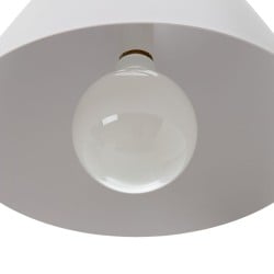 Ceiling Light Metal White Ø 13 cm 36 x 36 x 38 cm