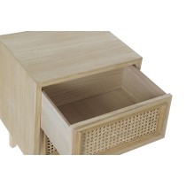 Nachttisch DKD Home Decor natürlich Rattan Paulonia-Holz (43 x 33,7 x 56 cm)