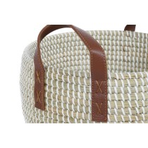 Basket set DKD Home Decor Natural Light brown Polyurethane Seagrass 42 x 42 x 45 cm