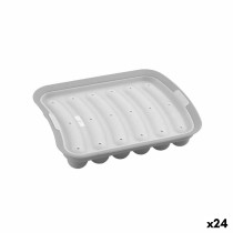 Moule à saucisse Quttin Micro-ondes Silicone 17 X 18 cm (24 Unités)