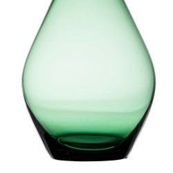 Vase Green Glass 12 x 12 x 33 cm