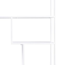 Shelves SQUARE Metal White 80 x 26 x 180 cm