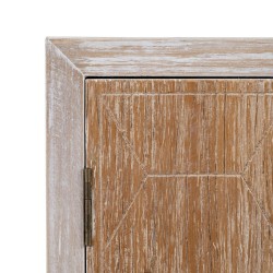 Konsolentisch mit Schubladen COUNTRY 90 x 35 x 80 cm natürlich Weiß Tannenholz Holz MDF