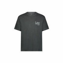 Herren Kurzarm-T-Shirt Lee Loose Logo Schwarz