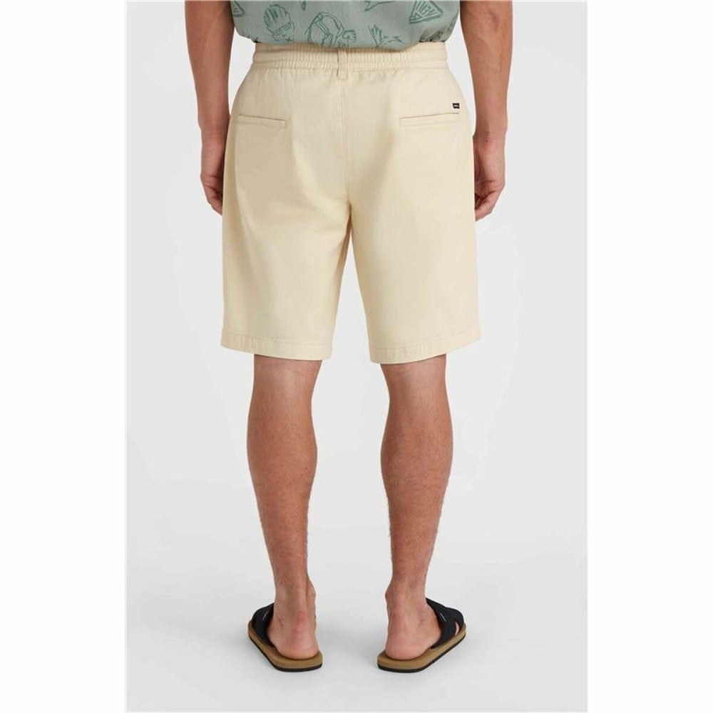 Short de Sport O'Neill Essentials Blanc Naturel