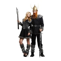 Costume for Adults My Other Me Vikingo Black S