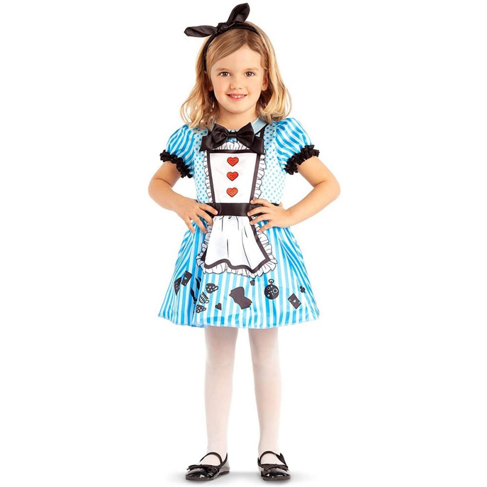 Costume for Children My Other Me Alice in Wonderland S 3-4 Years