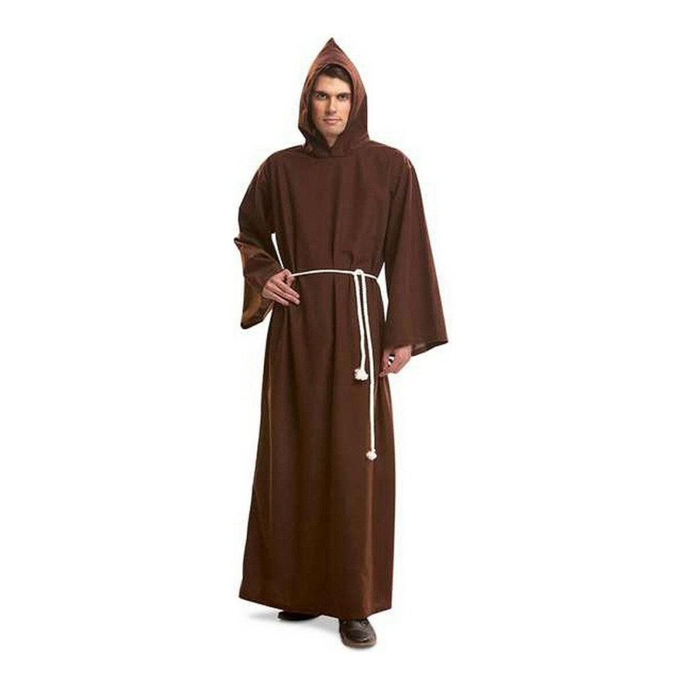 Costume for Adults My Other Me Brown Monk M/L