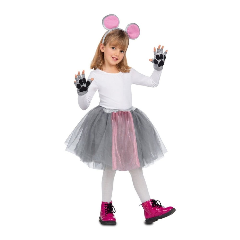 Costume for Children My Other Me Grey Mouse One size