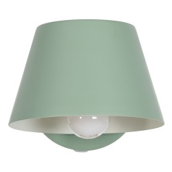 Wall Lamp Metal 16 x 16 x 12 cm Light Green