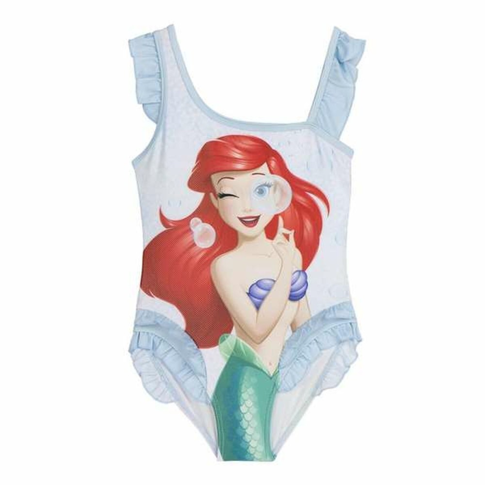 Maillot de Bain Fille Disney Princess Bleu clair Lila