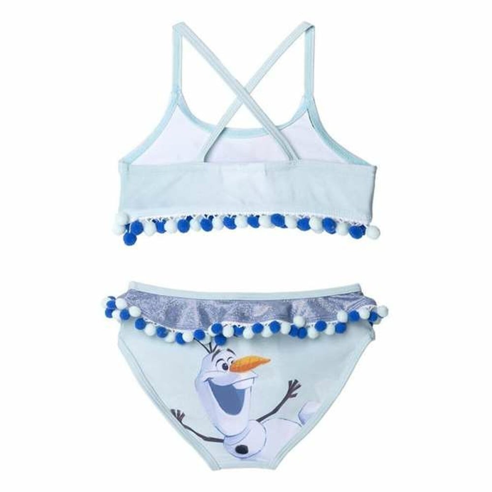 Bikini Bottoms For Girls Frozen Light Blue