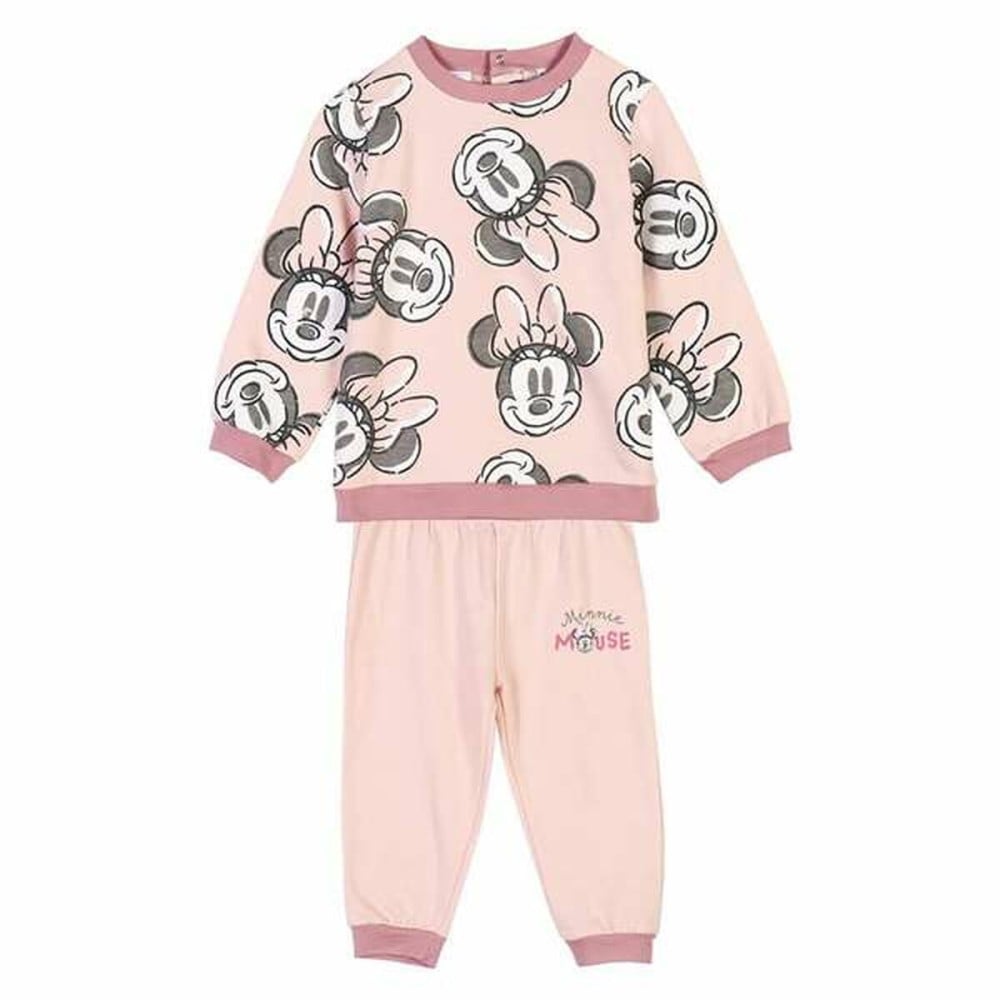 Baby's Tracksuit Minnie Mouse Ocre