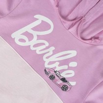 Sweat-shirt à capuche fille Barbie Rose