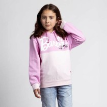 Sweat-shirt à capuche fille Barbie Rose