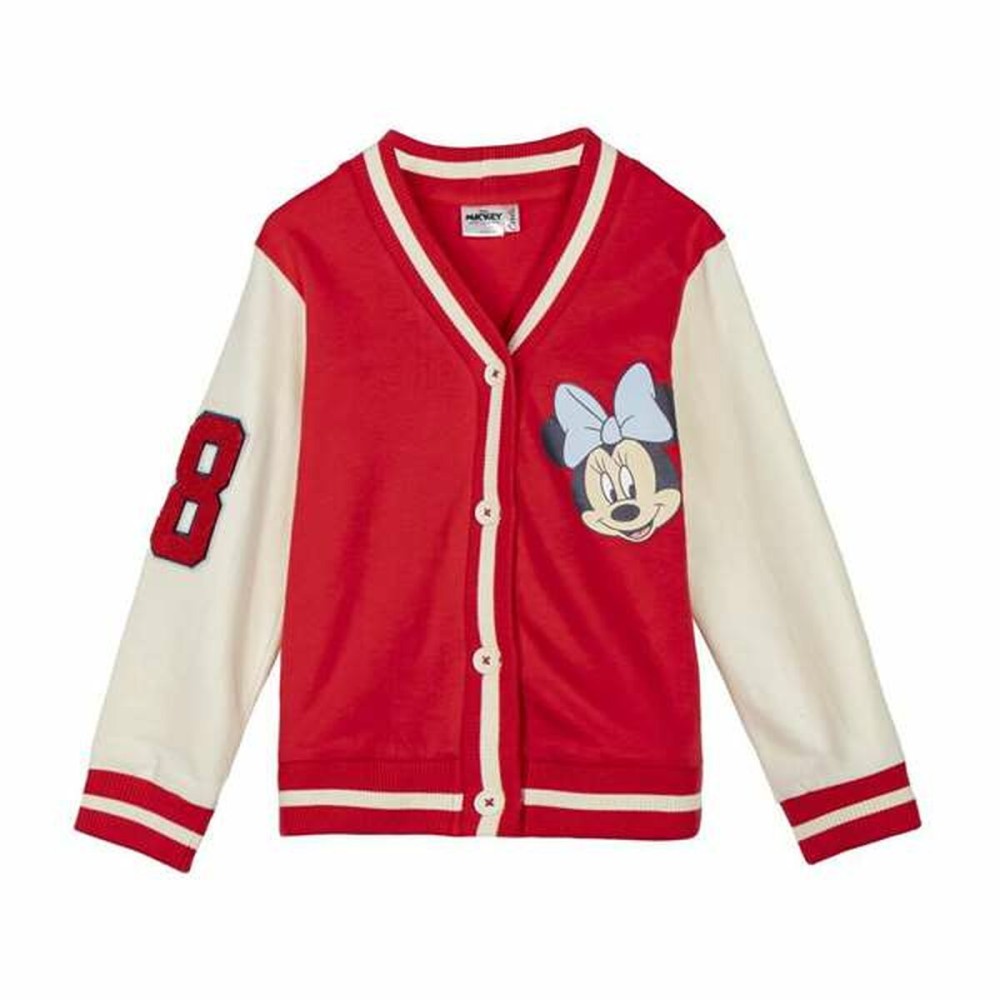 Children's Tracksuit Top Minnie Mouse Red