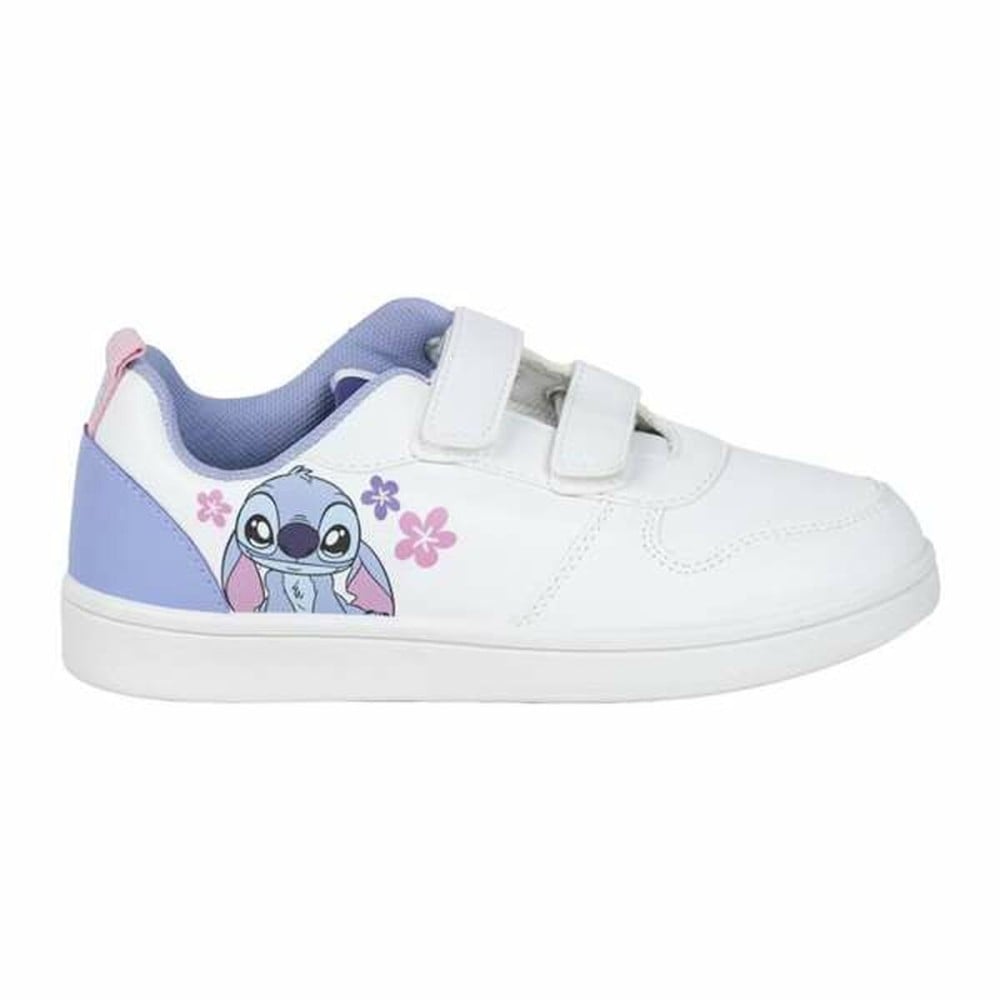 Chaussures de Sport pour Enfants Stitch Blanc