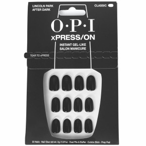 False nails Opi Lincoln Park After Dark 30 Pieces