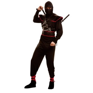 Costume for Adults My Other Me Ninja Male Assassin Black S